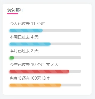 图片[1] - 子比主题美化-给子比侧边加一个人生倒计时 - 项目资源网